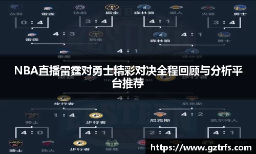 NBA直播雷霆对勇士精彩对决全程回顾与分析平台推荐